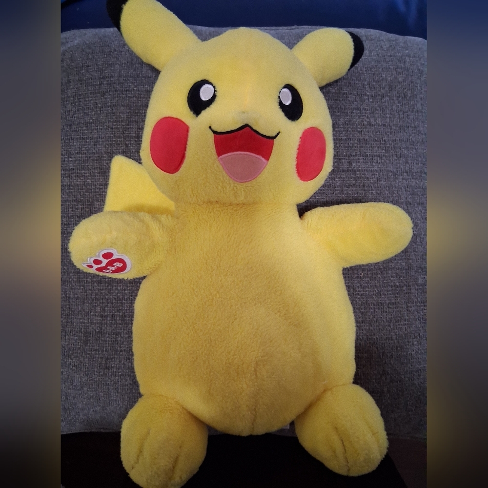 Build-A-Bear Yellow Pikachu Plush